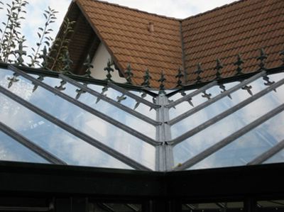 Gewächshaus - Orangerie Summertime Dachverbindung